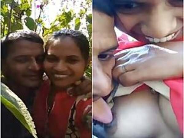 Village sexy horny lover couple dehatisex outdoor mms