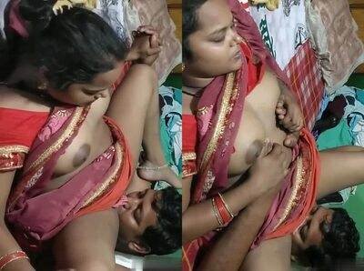 Bhabixx - Village desi horny hot bhabi porn video pussy licking lover viral mms HD
