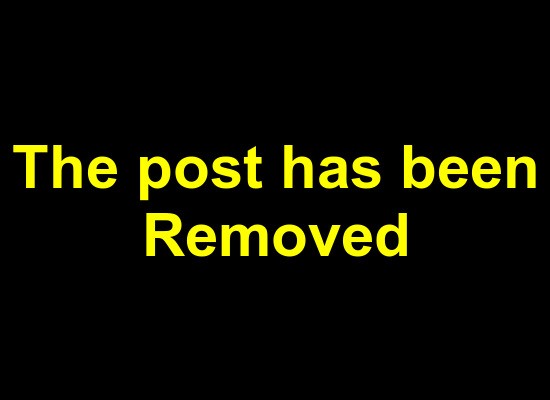 post removed