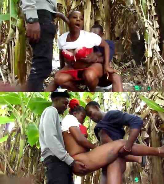 African babe xvideos threesome hard fucked outdoor boys