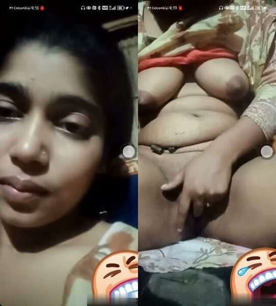 Bangladeshi muslim village sexy desi bhabhi imo fingering pussy