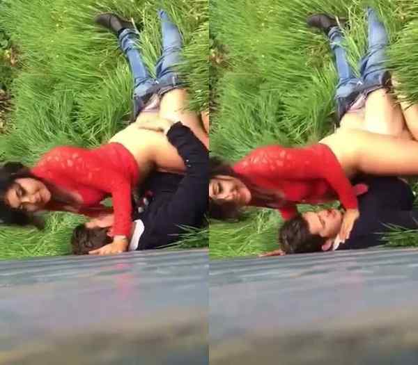 Very beautiful horny girlfriend x xnx riding bf outdoor caught